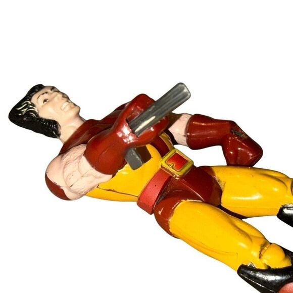 1991 Toy Biz Marvel Super Heroes Wolverine version 1 Loose Action Figure X-Men - Picture 2 of 9
